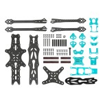 Foxeer Aura v2 7 Zoll O3 Blume fliegende Reise durch Maschinen rahmen Radstand 300 T700 Carbon platte